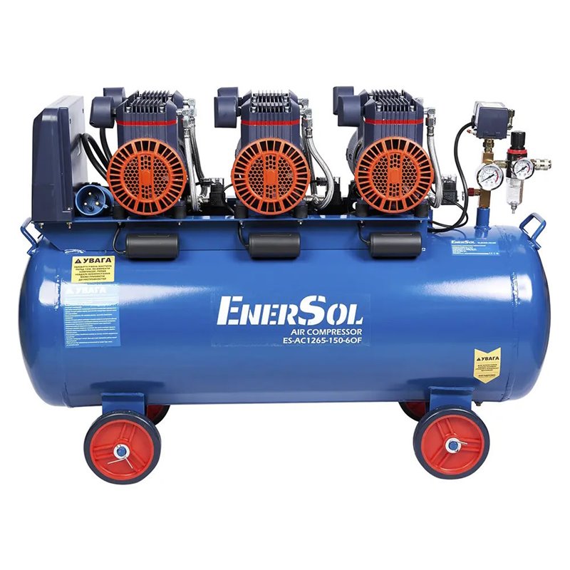 Компресор безмасляний EnerSol ES-AC1265-150-6OF